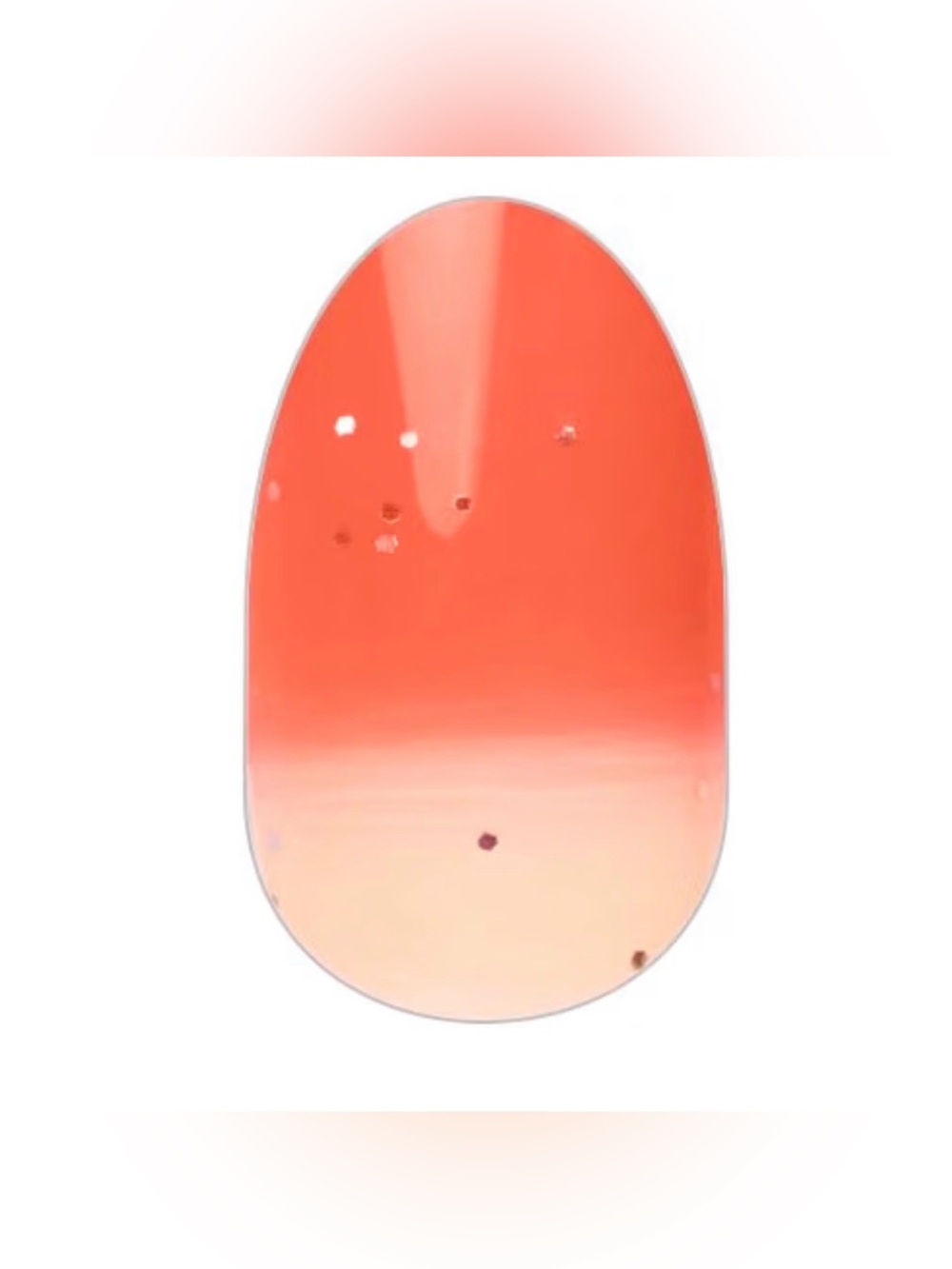 *Retired* Color Street: Coral Couture | Orange Ombré Summer Vacation Glitter - Picture 10 of 11